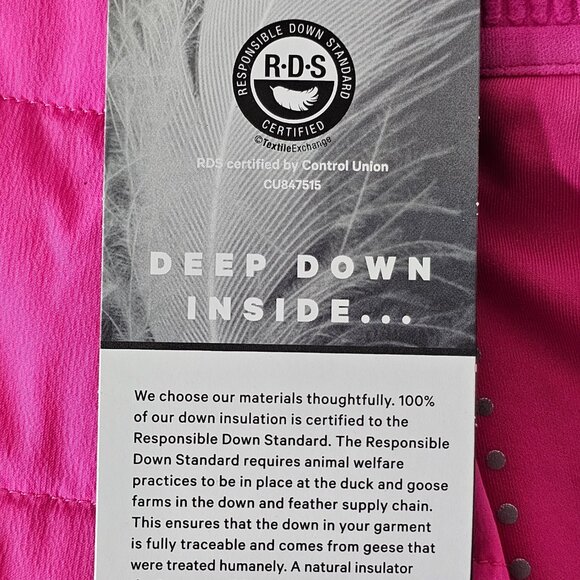 NWT LULULEMON SNCP Sonic Pink 700 Fill Down For It All Vest 2, 6 - Picture 11 of 12